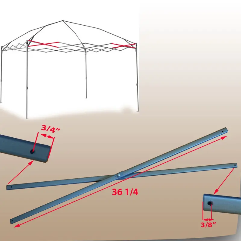 36″ Side Truss Bar Replacement for Coleman 12’x12′ Canopy & Gazebo Models