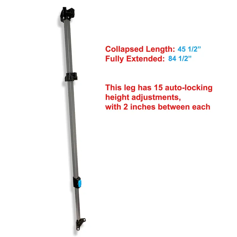 Adjustable Leg Replacement for CORE 13’x13′ Center-Push Eaved Instant Canopy (Part #92434)