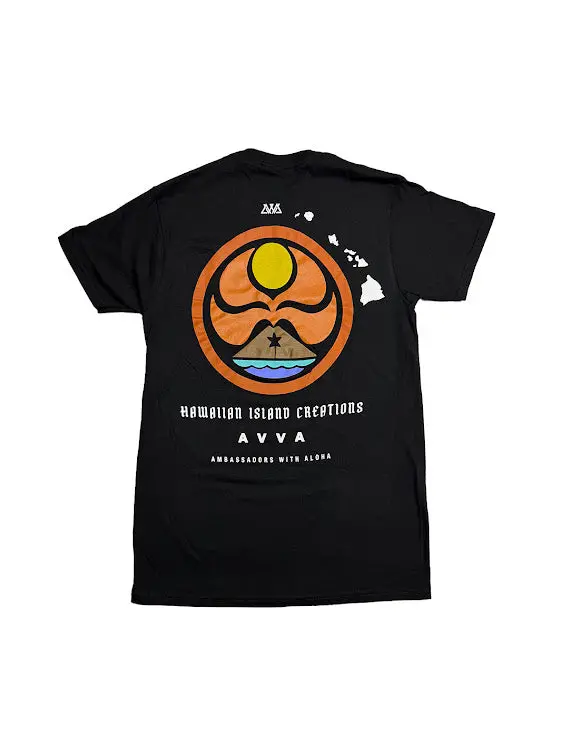 Avva Brand x HIC Mokupuni Tee – Black Cotton