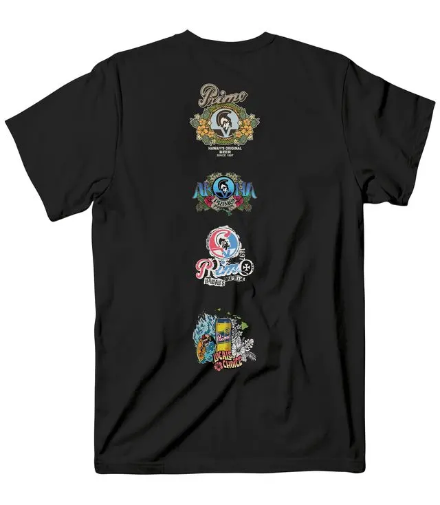 Avva Primo Backside Graphic Tee – Black