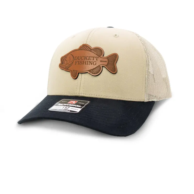 Bass-Themed Richardson 112 Leather Patch Hat