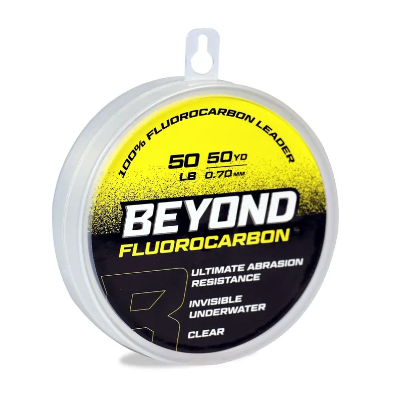 Beyond Fluorocarbon Leader Material – 50-Yard Clear Spool