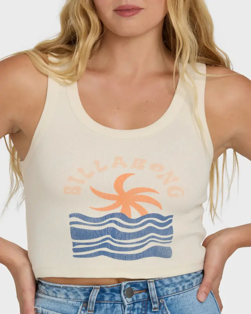 Billabong It Takes You Women’s Ribbed Tank Top in White