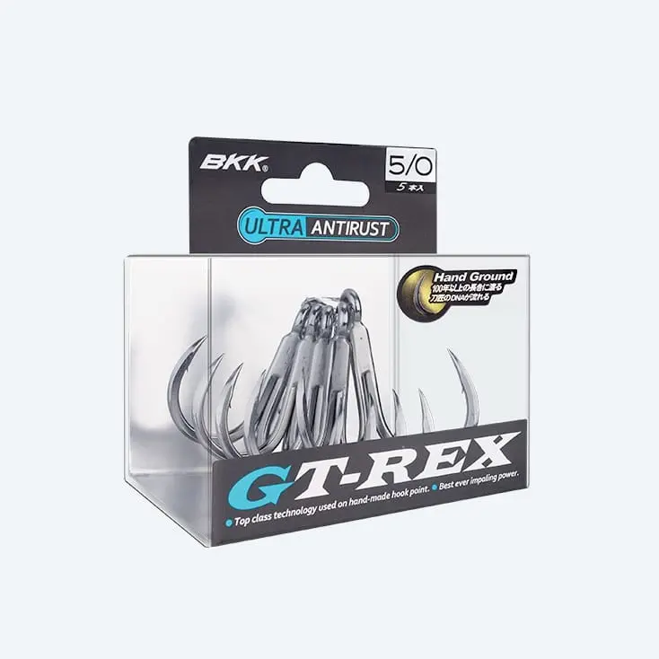BKK GT REX Replacement Treble Hooks – Tough Saltwater Upgrade