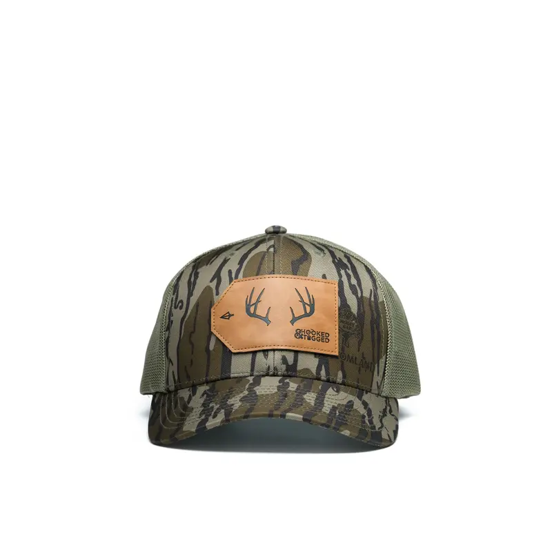 Buck Antler Hunting Patch Cap