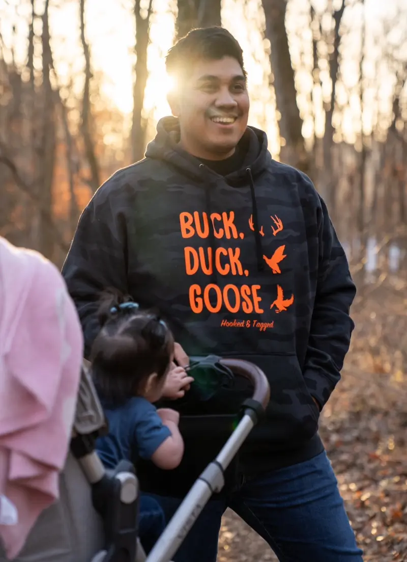 Buck, Duck, Goose Youth Hoodie