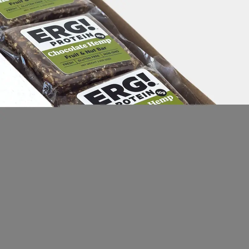 Chocolate Hemp ERG! Energy Bars – Pack of 12