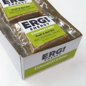Coconut Lime ERG! Energy Bars – Set of 12