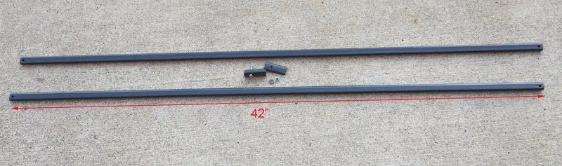 Coleman Canopy Repair Kit: Two 42″ Truss Bars with Connector Hardware
