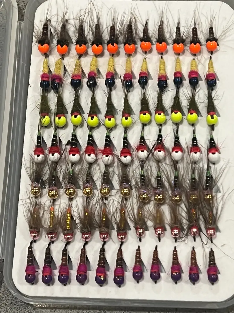 Complete Euro Nymph Box – 77-Count Fly Assortment