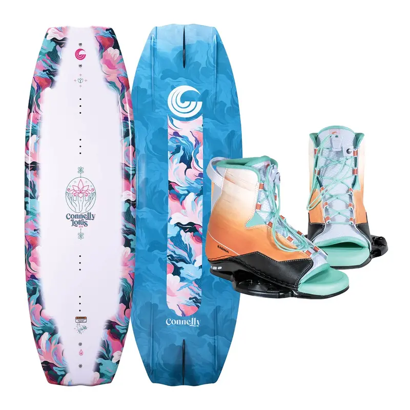 Connelly Women’s Lotus Wakeboard with Karma Bindings
