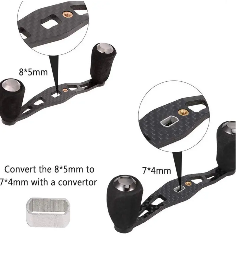 Daiwa-to-Shimano Handle Converter Shim