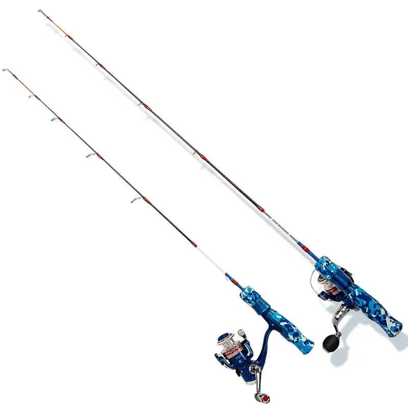 Defender Ice Fishing Combo – 26 to 28 Inch Rod and Reel Set