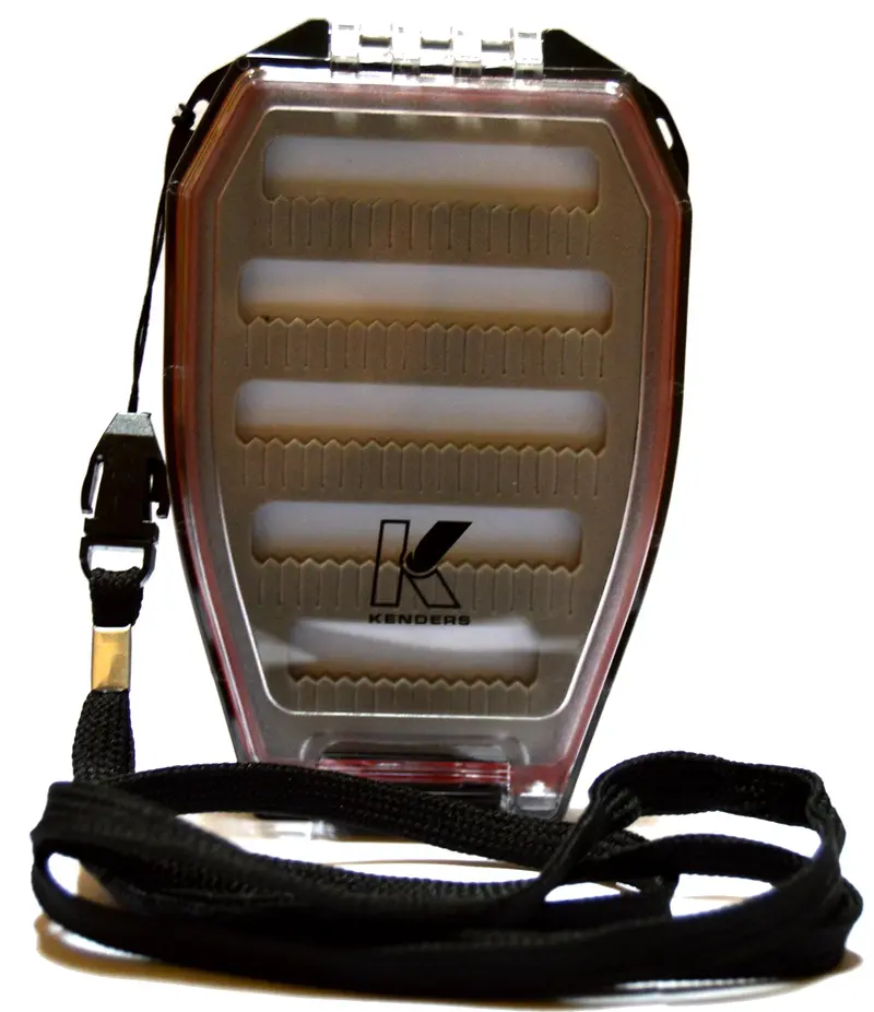 Dual-Compartment Waterproof Jig Storage Box with Lanyard