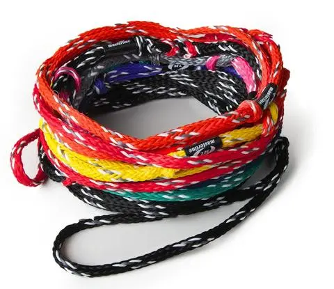 Elite Tournament Waterski Rope – Adjustable from 18.25m to 9.25m for Record Attempts