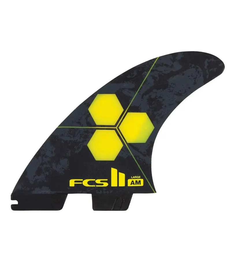 FCS II Adaptive Modular PC Tri-Fin Set – Large – Vibrant Yellow