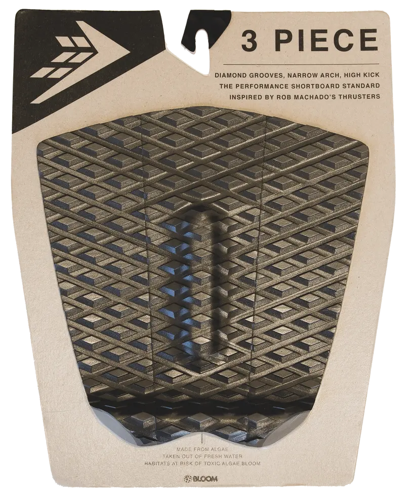 Firewire 3-Piece Arch Traction Pad – Black/Charcoal
