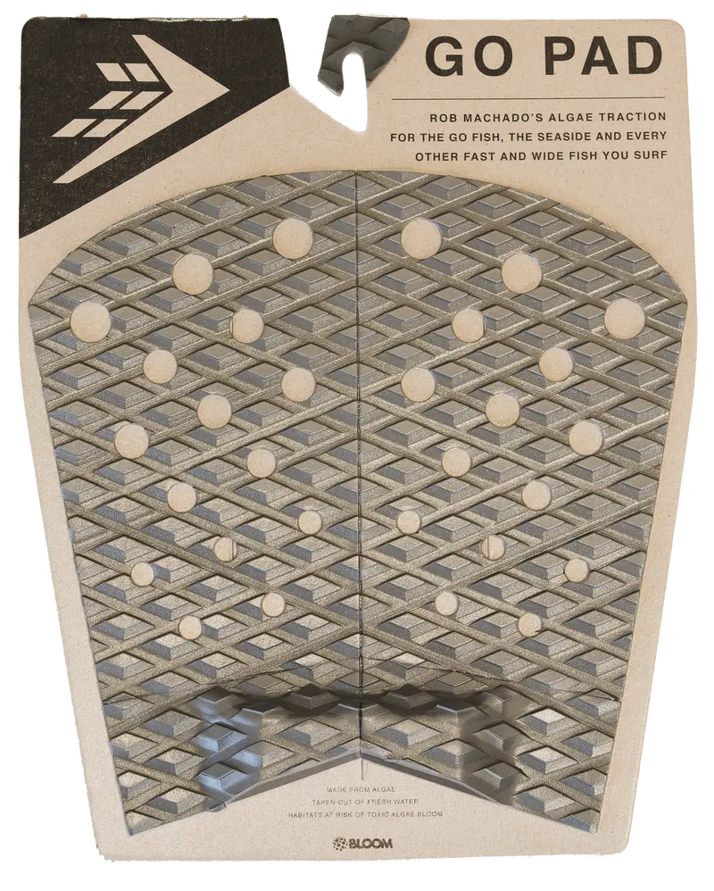 Firewire GO Traction Pad – Fish Outline Design – Charcoal/Black