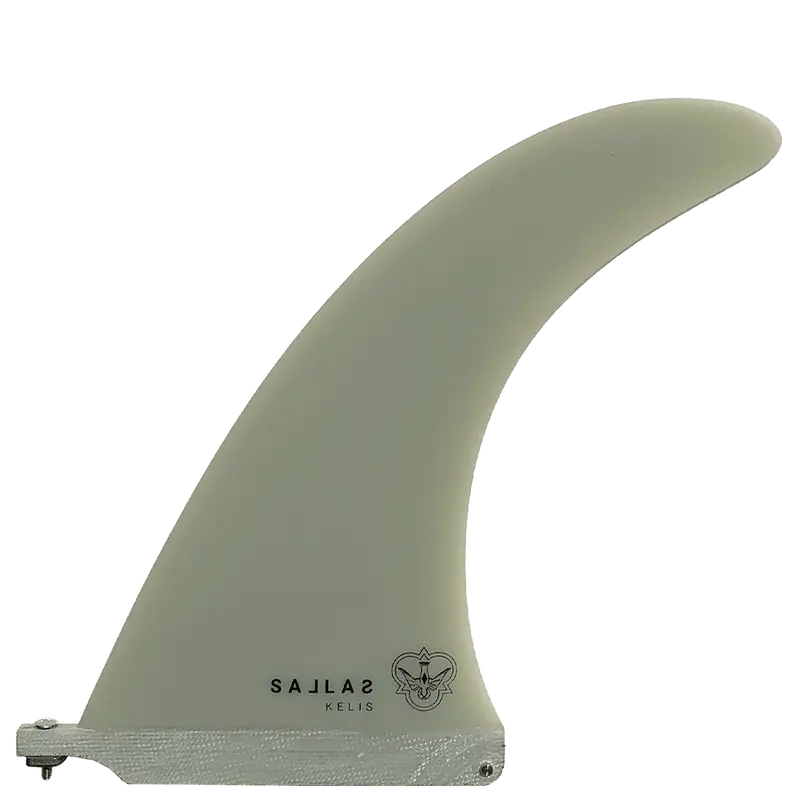 Flying Diamonds Sallas x Kelis 9.5″ Performance Surfboard Fin – White