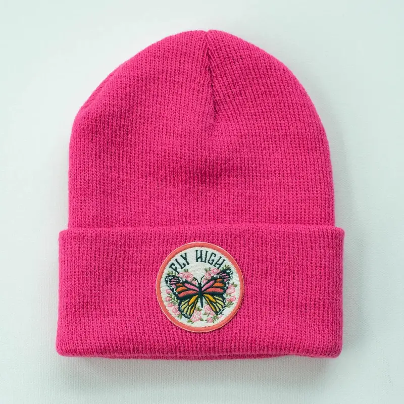 Fuchsia Fly High Beanie for Kids and Adults (Ages 5+)