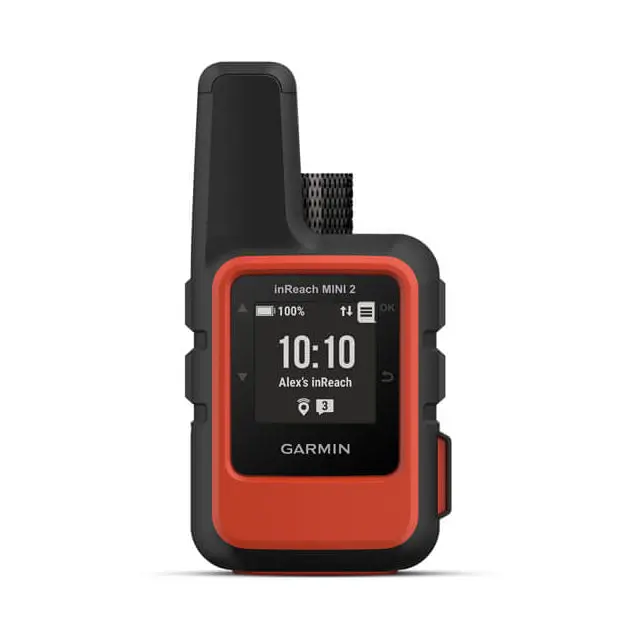 Garmin inReach Mini 2 Satellite Communicator – Flame Red