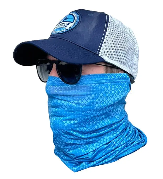 Geo Camo Sun Protection Face and Neck Gaiter