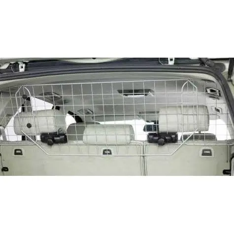 Headrest-Mounted Mesh Dog Guard for Vehicle Rear Seat Safety