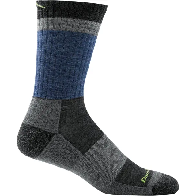 Heady Stripe Micro Crew Men’s Socks – Lightweight Cushioned Comfort
