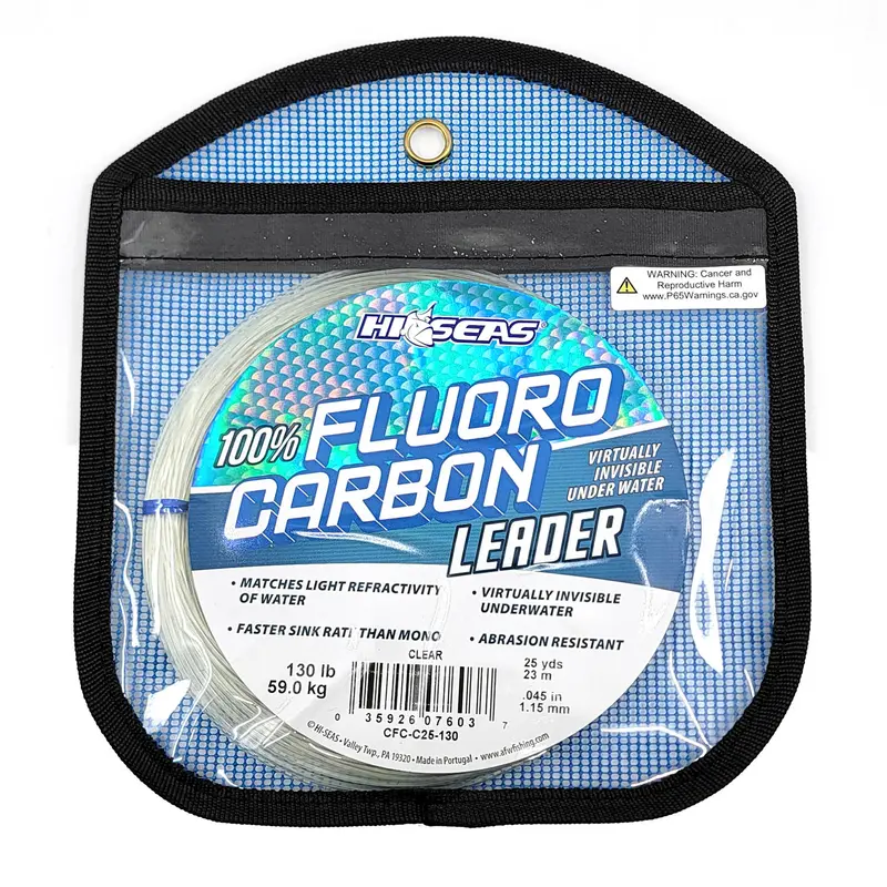 Hi-Seas Heavy-Duty Fluorocarbon Leader Line