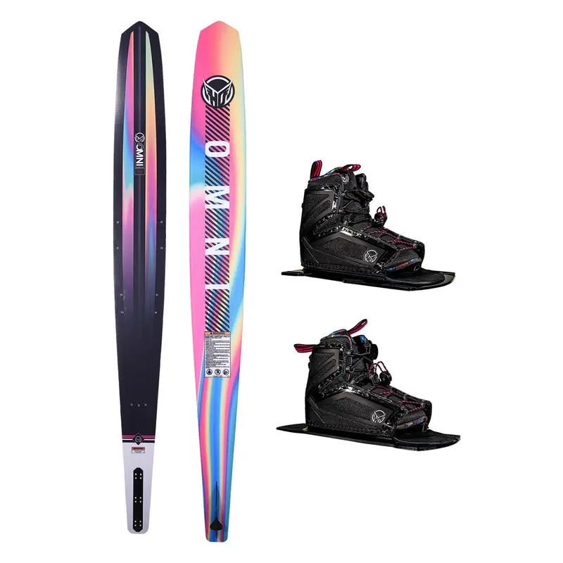 HO Women’s Omni Slalom Ski with Double Stance 110 Bindings