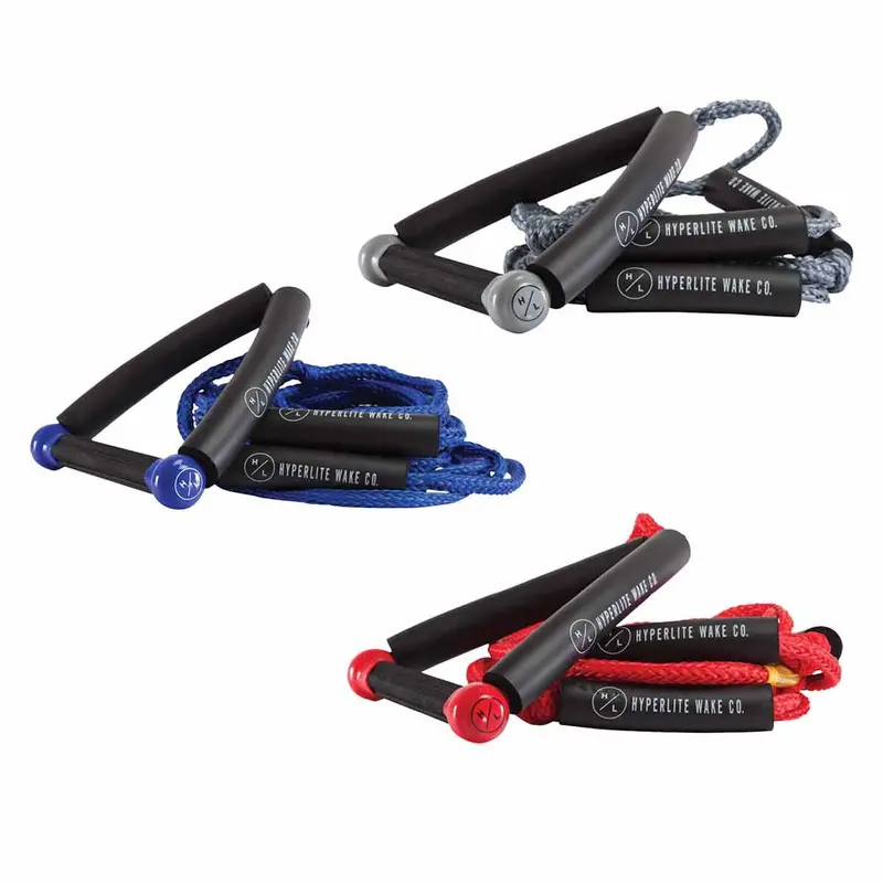 Hyperlite 25-Foot Wakesurf Rope with Ergonomic Handle – Low-Stretch Core