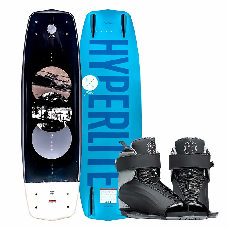 Hyperlite Sender Wakeboard Package with Session Bindings