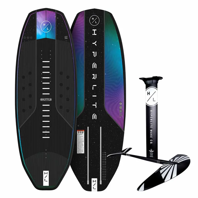 Hyperlite Shuttle Foil Board with Falcon 1500 Hydrofoil Kit