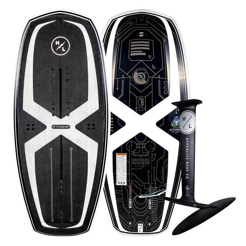 Hyperlite Starship Foil Board with Raptor 1100 Hydrofoil Kit