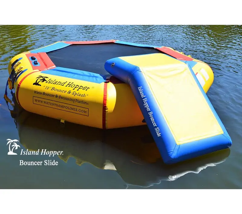 Island Hopper Bouncer Slide Combo Attachment