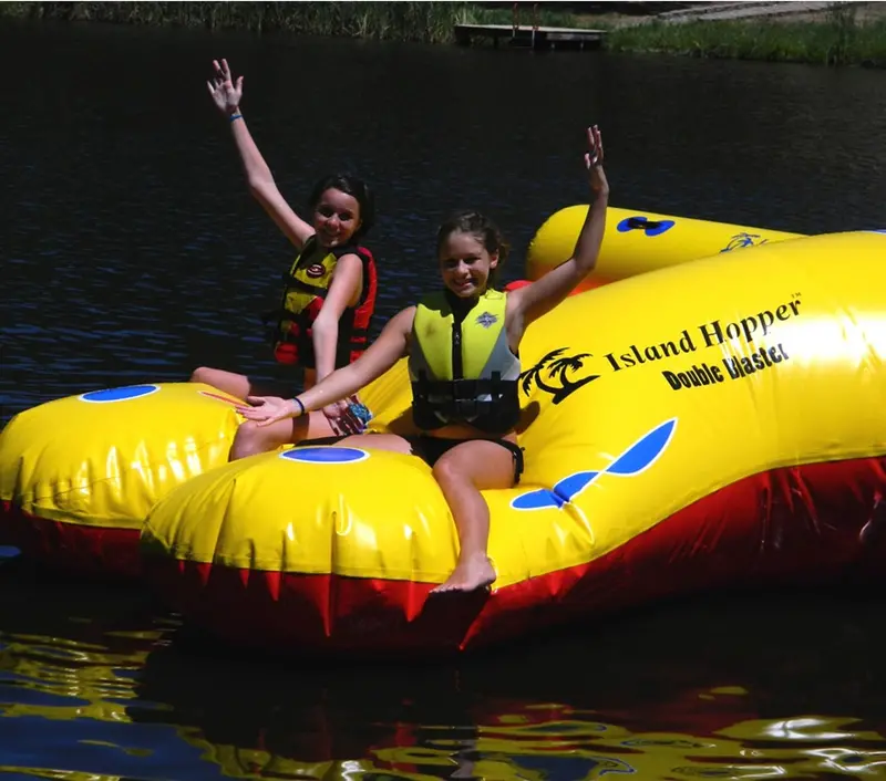Island Hopper Double Blaster Towable Attachment