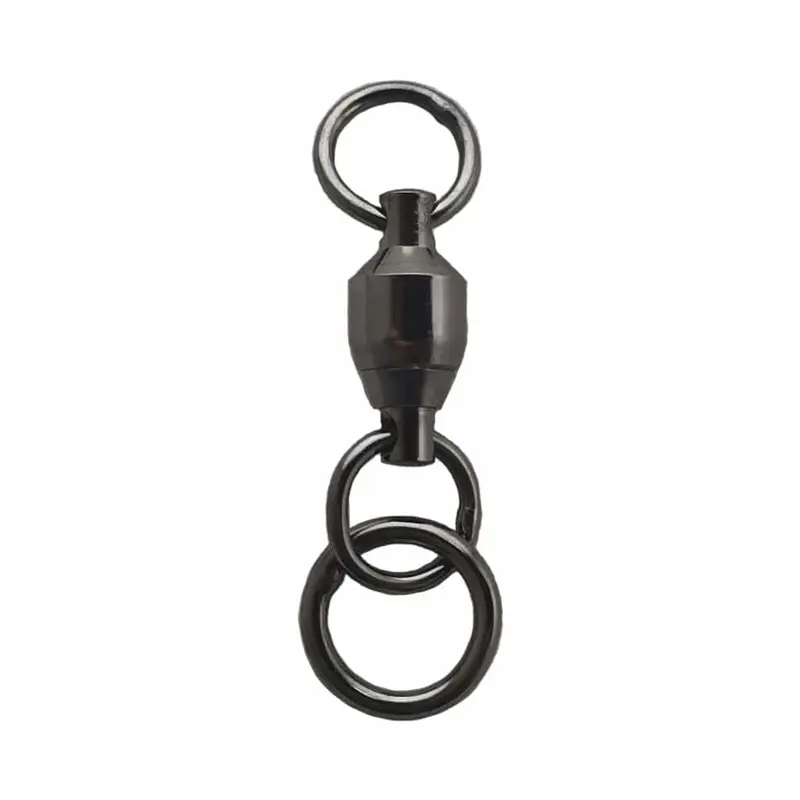 Jigging-Specific Ball Bearing Swivels – 5-Pack Low-Drag Saltwater Swivels