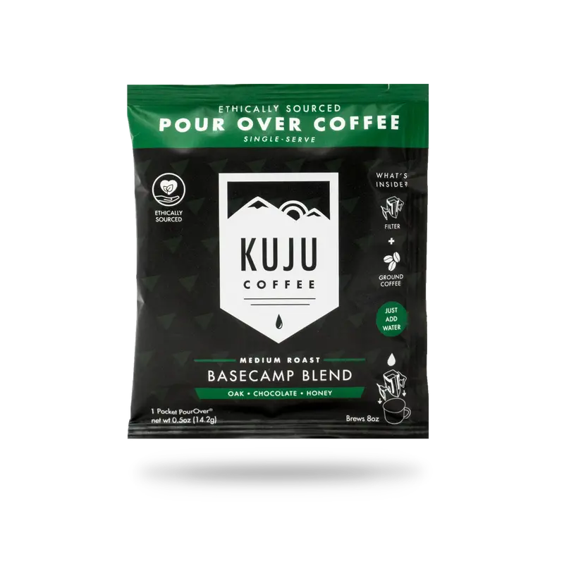 KUJU Pocket Pour-Over Coffee System – Compact Travel Brewing Kit