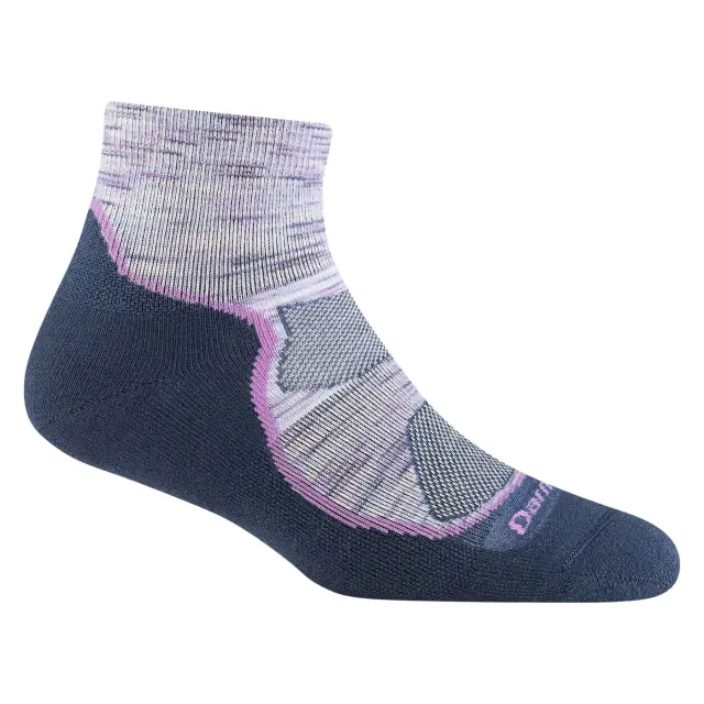 Light Hiker Women’s 1/4 Crew Socks – Lightweight Cushioned Performance