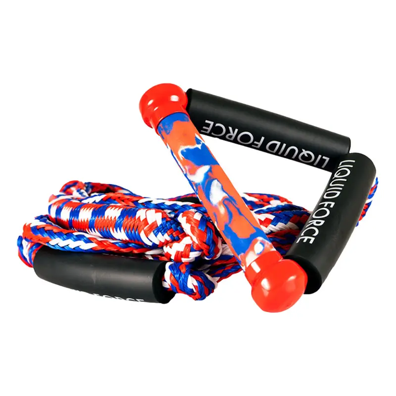 Liquid Force 24-Foot Beginner Surf Rope with Ergonomic 8.5-Inch Handle