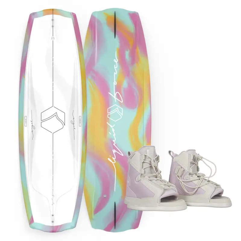 Liquid Force Angel Wakeboard for Women with Plush Bindings