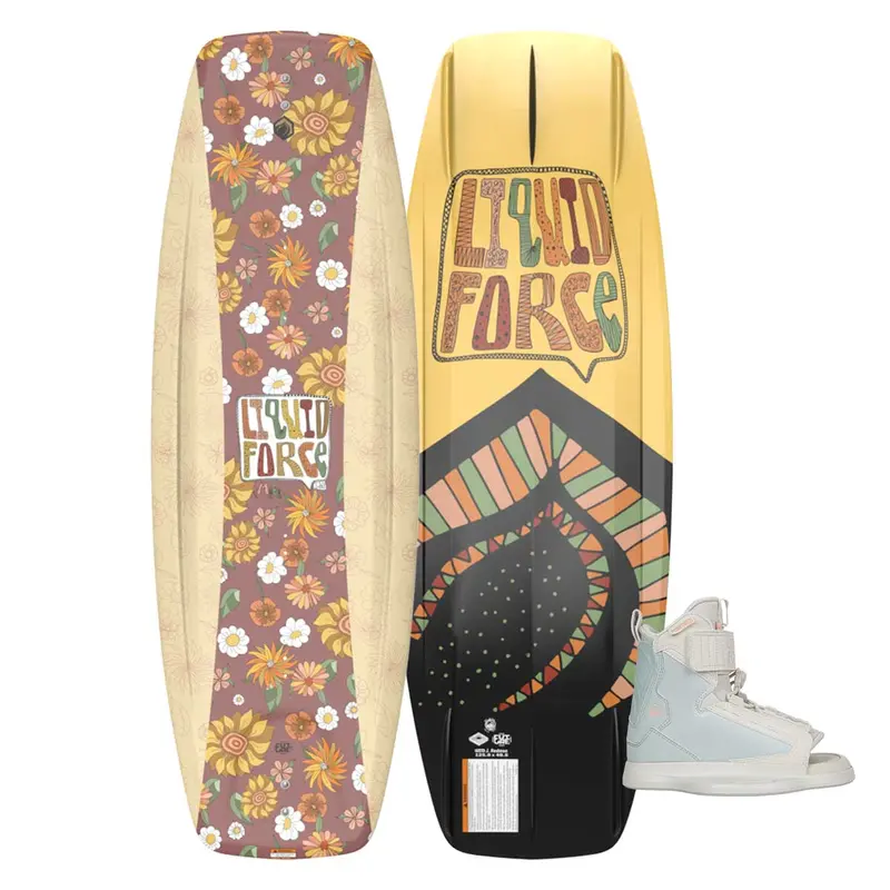 Liquid Force ME FS Wakeboard for Girls with Dream Bindings