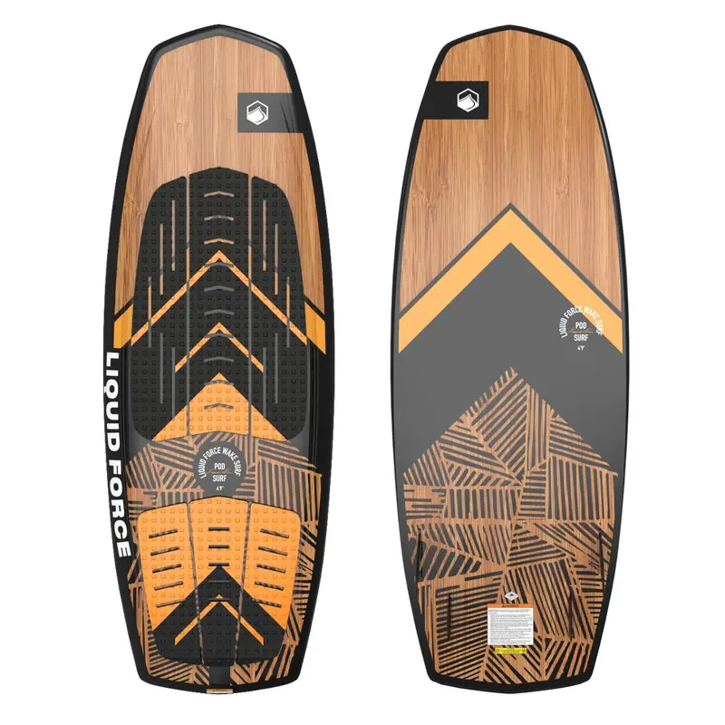 Liquid Force POD Wakesurf Board – Compact Shape for Tight Turns and Control