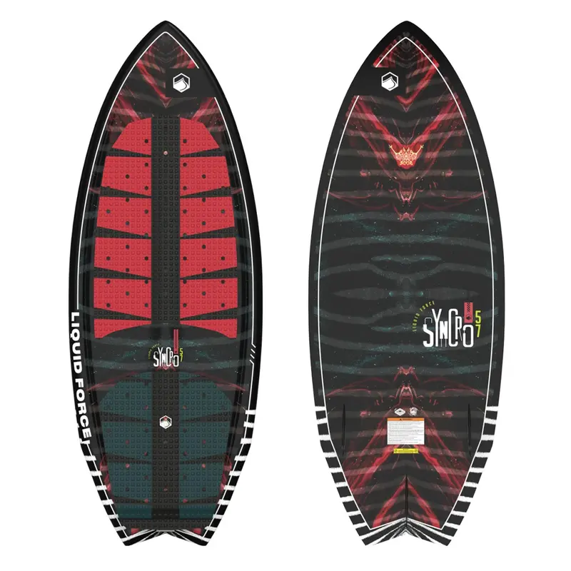 Liquid Force Syncro Wakesurf Board – Versatile Shape for Carving and Flow