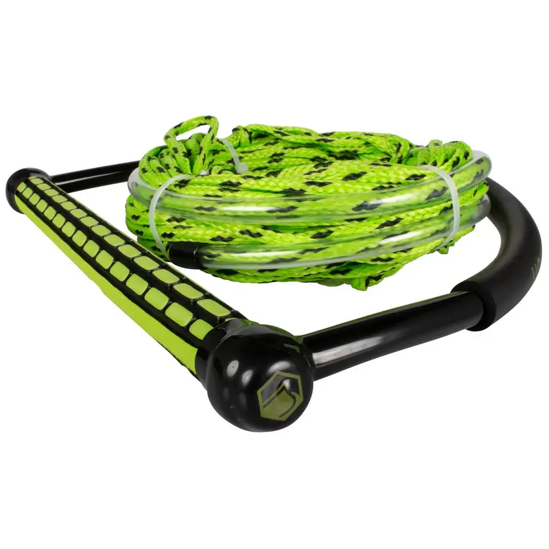 Liquid Force TR9 Towing Handle with Static Line – Green
