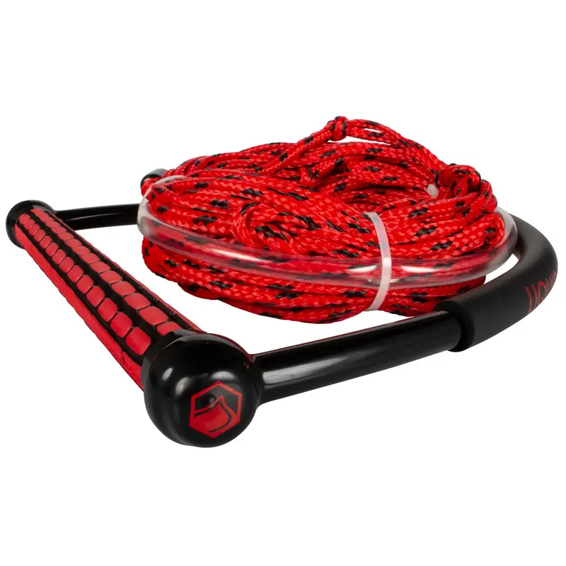 Liquid Force TR9 Towing Handle with Static Line – Red