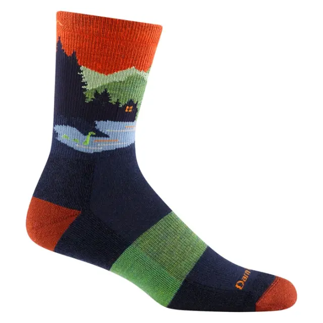 Men’s Close Encounters Midweight Cushioned Micro Crew Socks