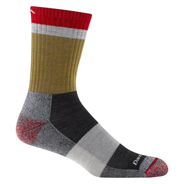 Men’s Heady Stripe Micro-Crew Socks – Lightweight with Cushion