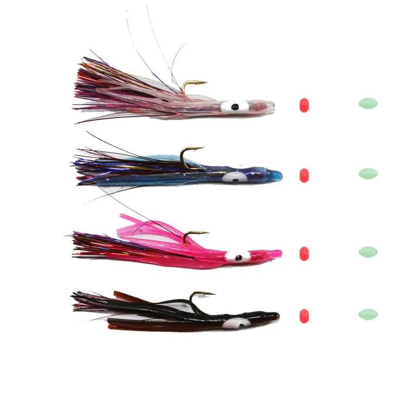 Micro Squid Sabiki Rigs – Ahi USA Ultra-Small Bait Catchers for Delicate Species