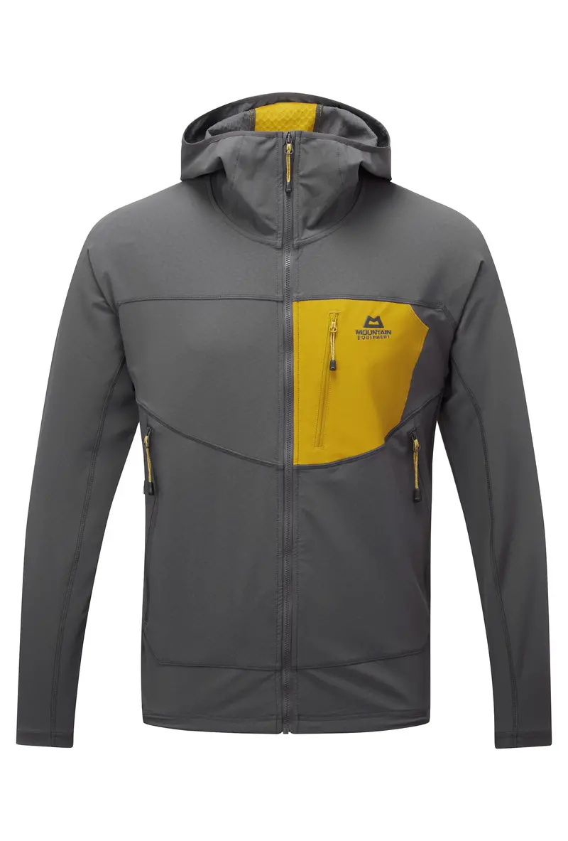 Mountain Equipment Arrow Hooded Men’s Jacket – Anvil Gray